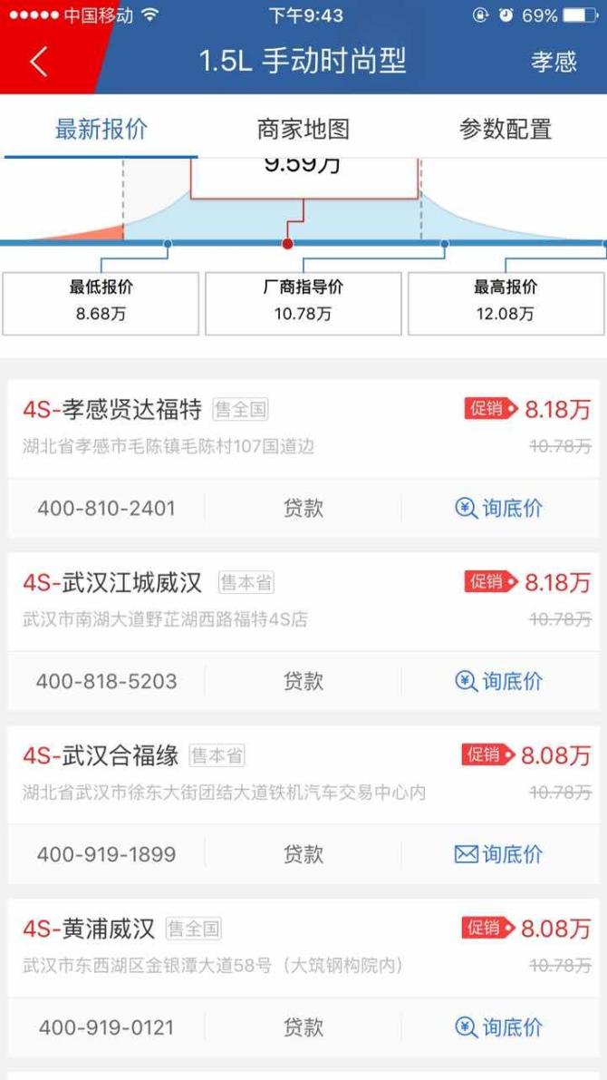 车价计算