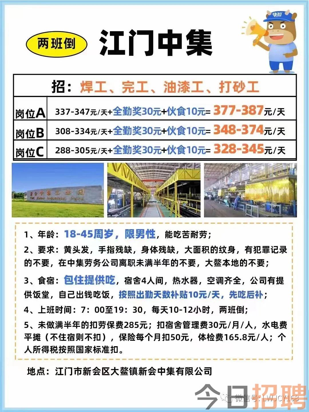 江门招聘网最新消息