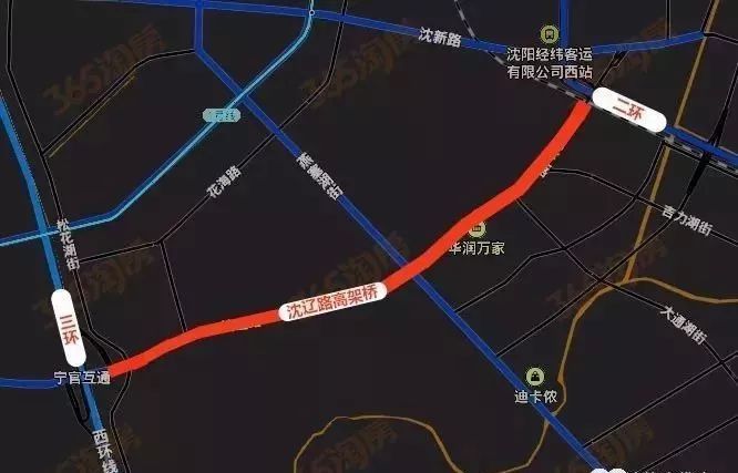 最新消息沈辽路高架桥